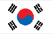 Drapeau de la Corée du Sud 